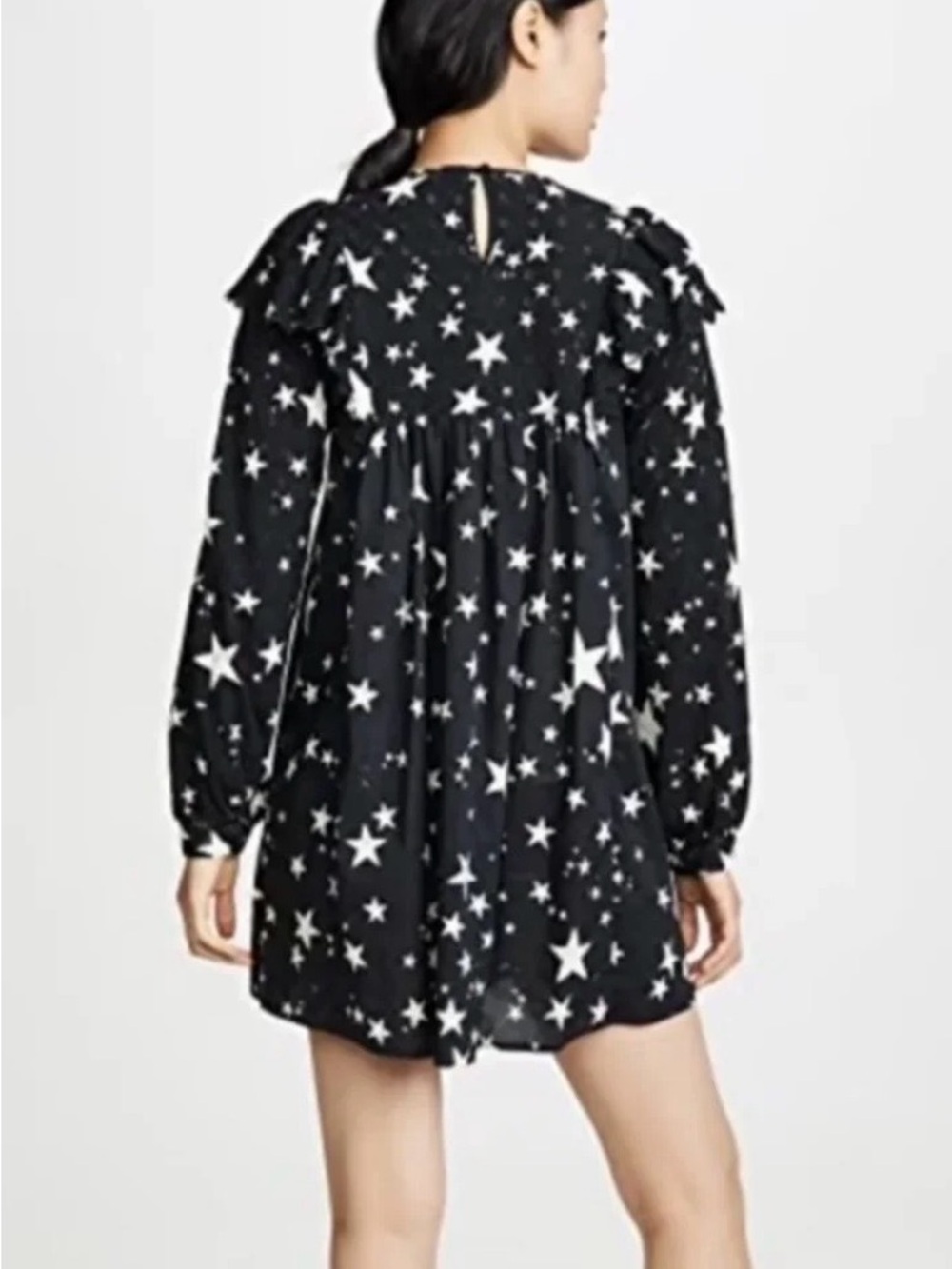 FARM Rio Stardust Mini Dress with White Star Print - Picture 4 of 8